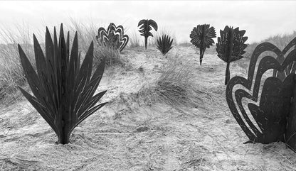 Wave Palm - Garden Sculpture
